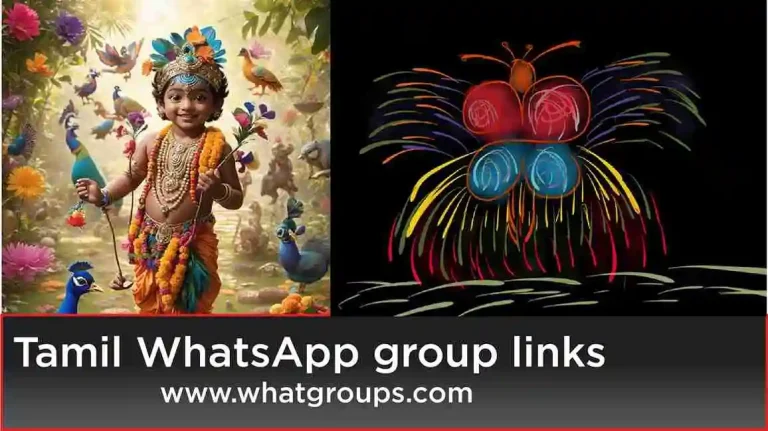 Tamil WhatsApp group links image