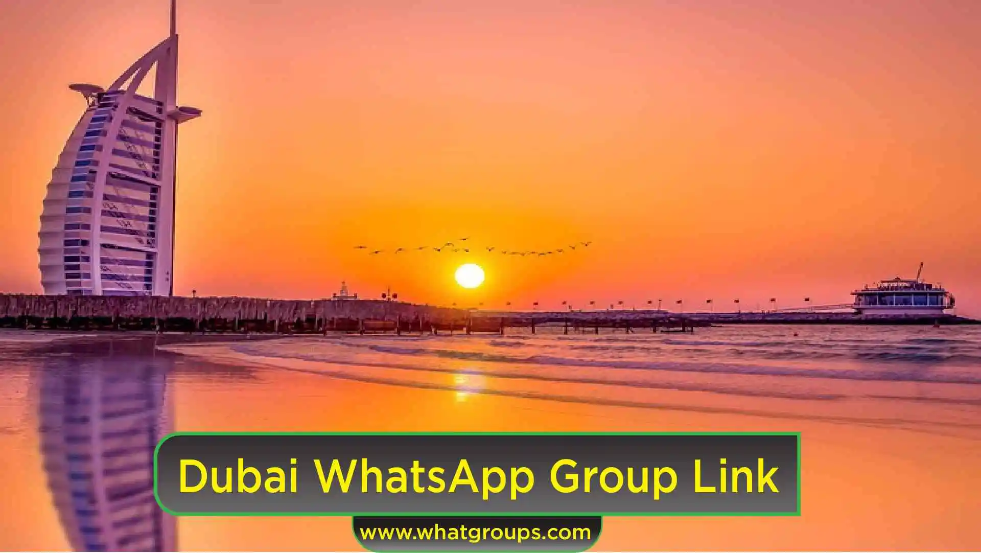 1100+ Active Dubai WhatsApp Group Link 2025 updated