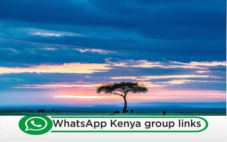 WhatsApp Kenya group links image