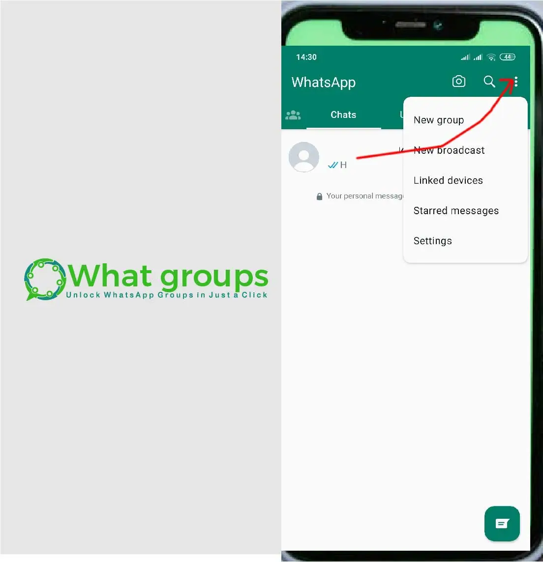 How to create a WhatsApp group image