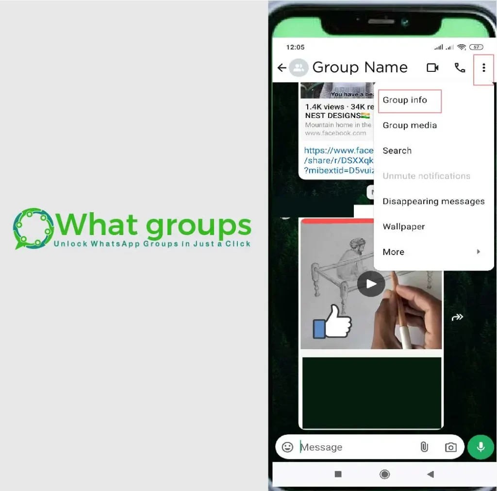 How to change the whatsapp group name 