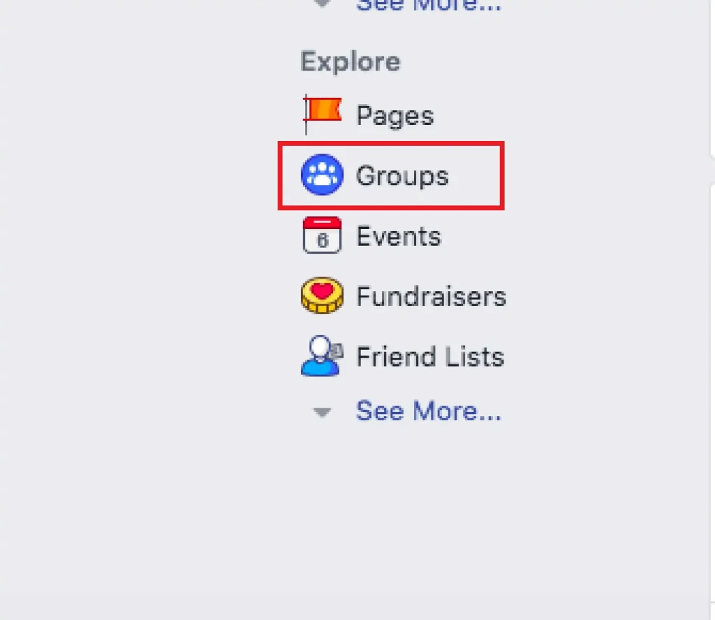 How to create Facebook groups image